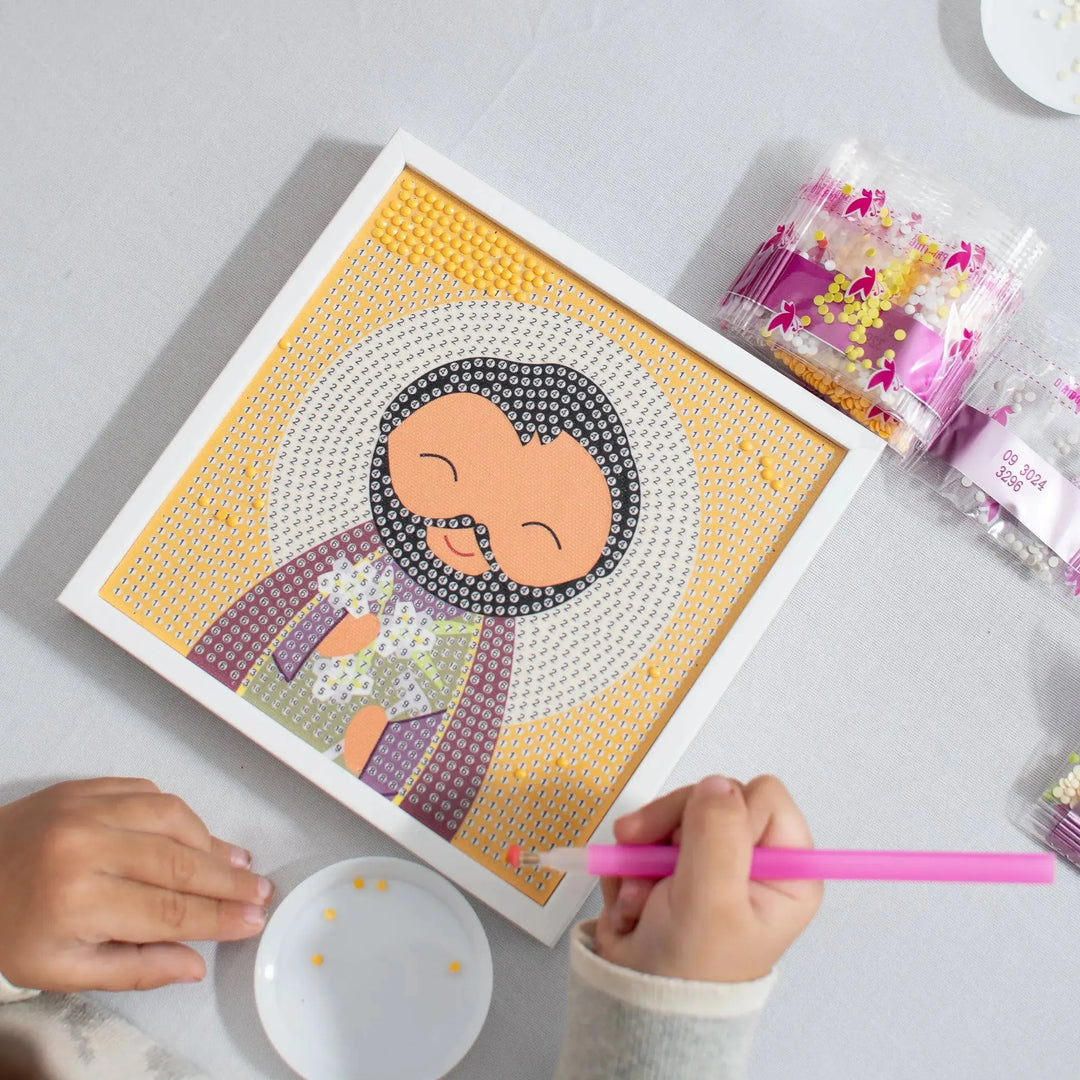Gem Art Craft Kit St. Joseph Shining Light Dolls