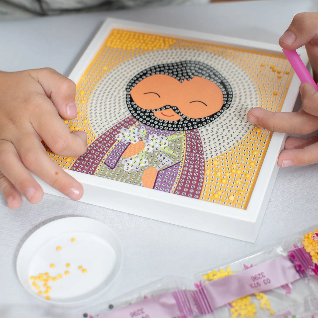 Gem Art Craft Kit St. Joseph Shining Light Dolls