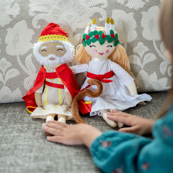 St. Lucy Rag Doll 12"