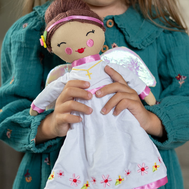 Guardian Angel Rag Doll 12"