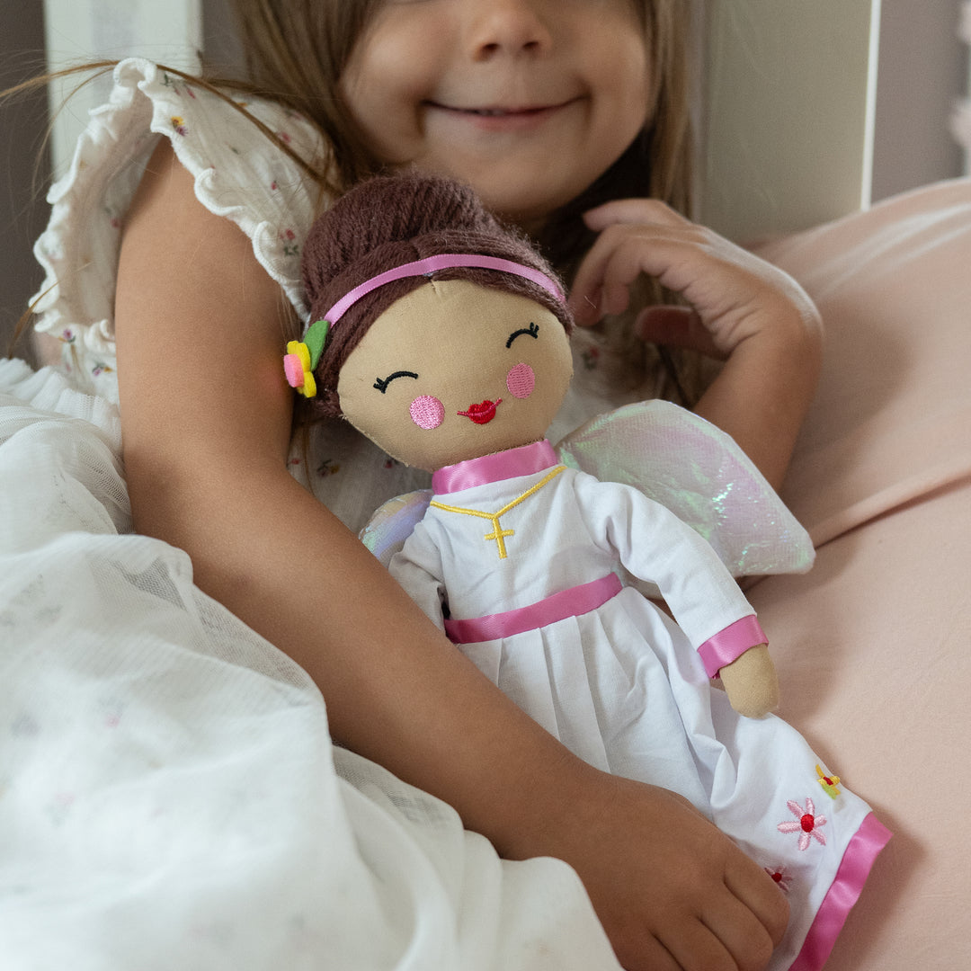 Guardian Angel Rag Doll 12"
