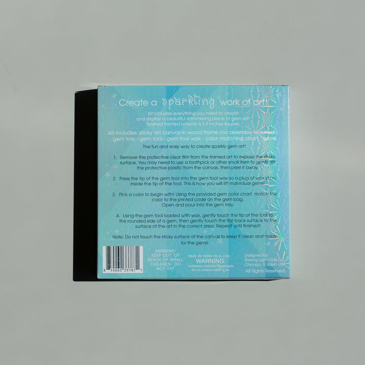 Gem Art Craft Kit Guardian Angel (Green)