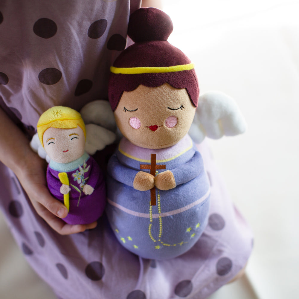 
                  
                    Purple Guardian Angel Plush Doll - Shining Light Dolls
                  
                