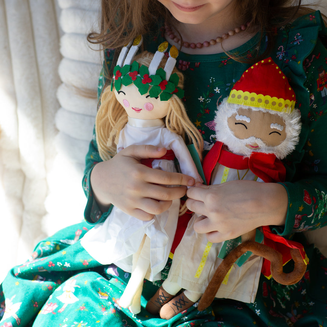 St. Lucy Rag Doll 12"