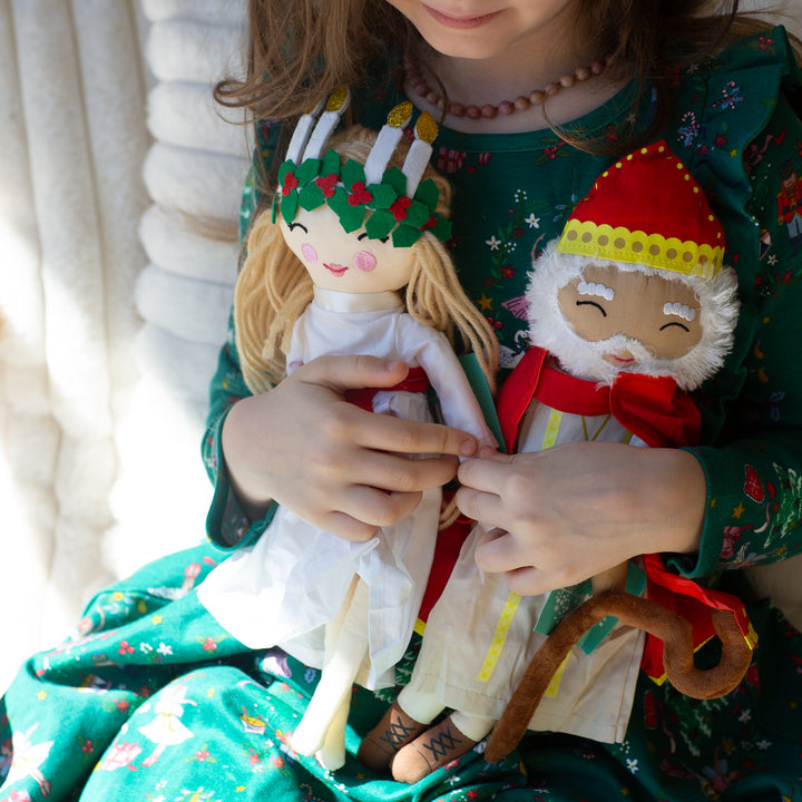 St. Lucy Rag Doll 12"