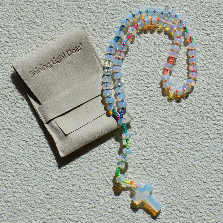 Luminous Opalite Rosary