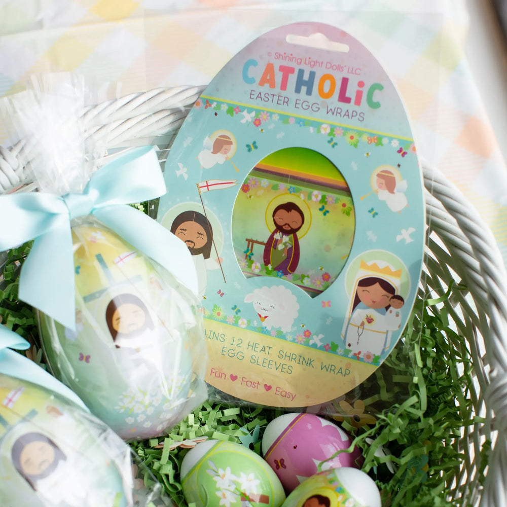 Catholic Easter Egg Wraps - Shining Light Dolls
