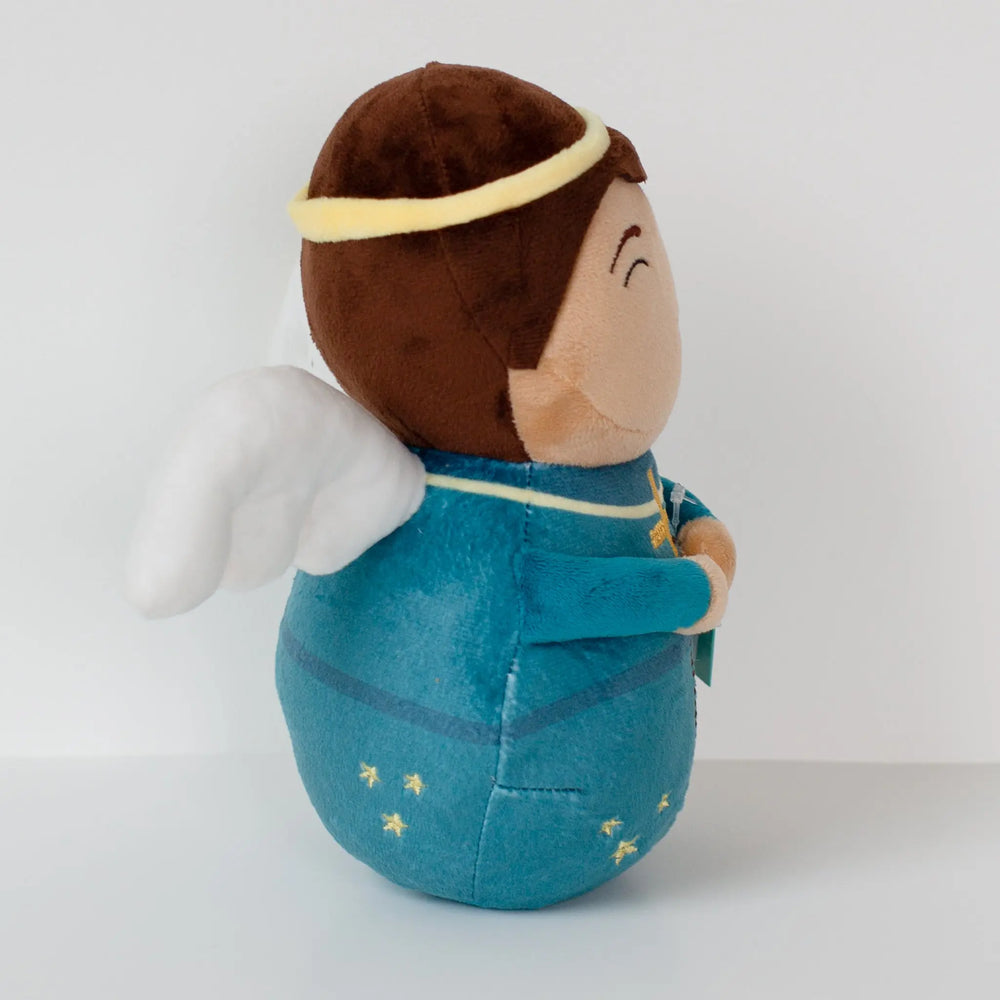 Teal Blue Guardian Angel Plush Doll - Shining Light Dolls