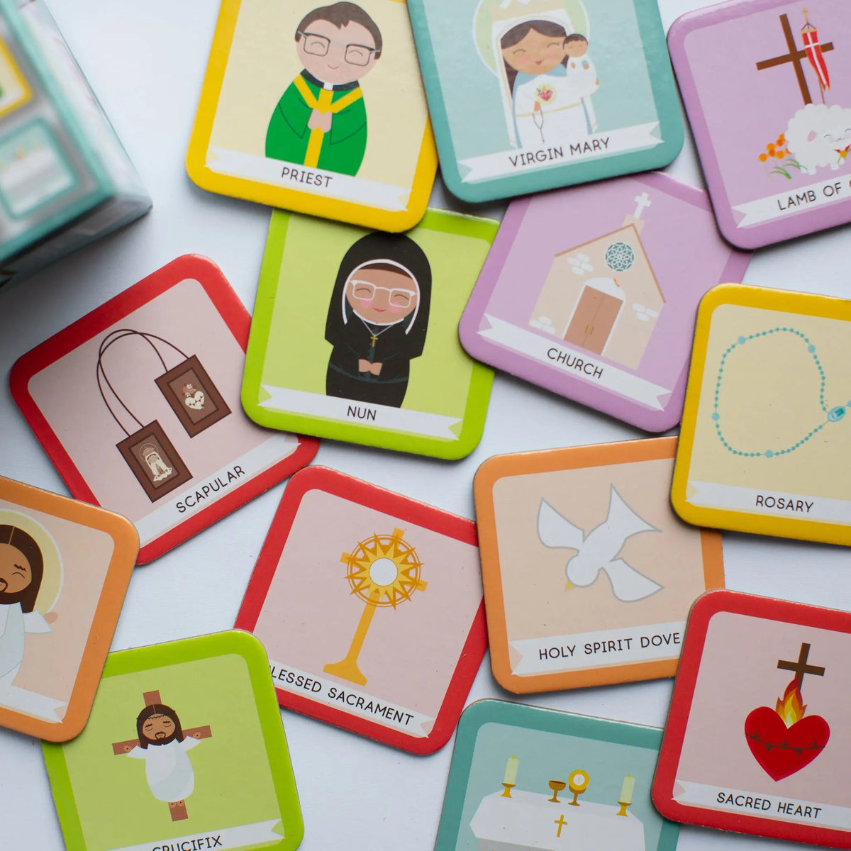 Catholic Games Catholic Memory Match Game - Shining Light Dolls