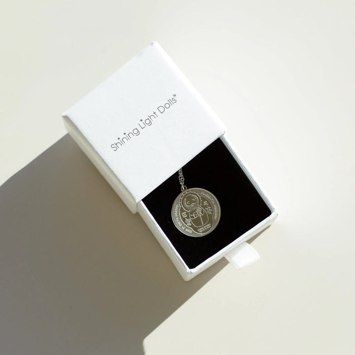 St. Benedict Medal - 316 Stainless Steel Shining Light Dolls