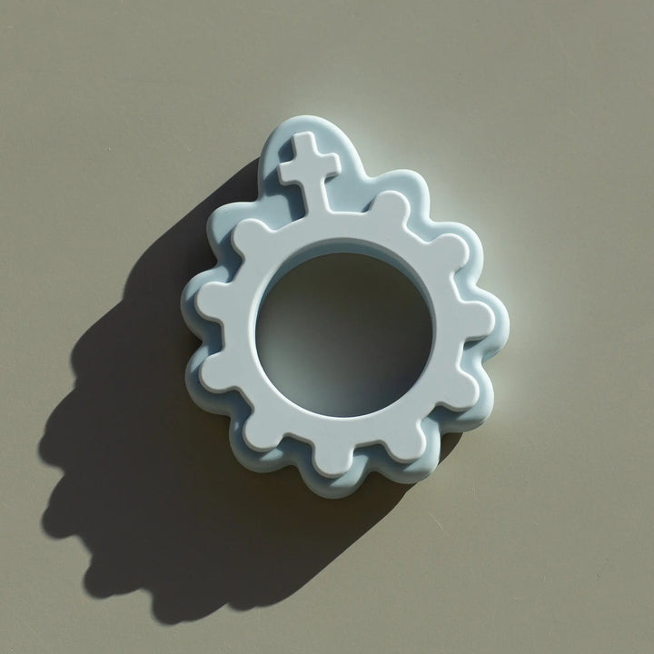 Baby’s First Rosary – Marian Blue Silicone Teether Shining Light Dolls LLC