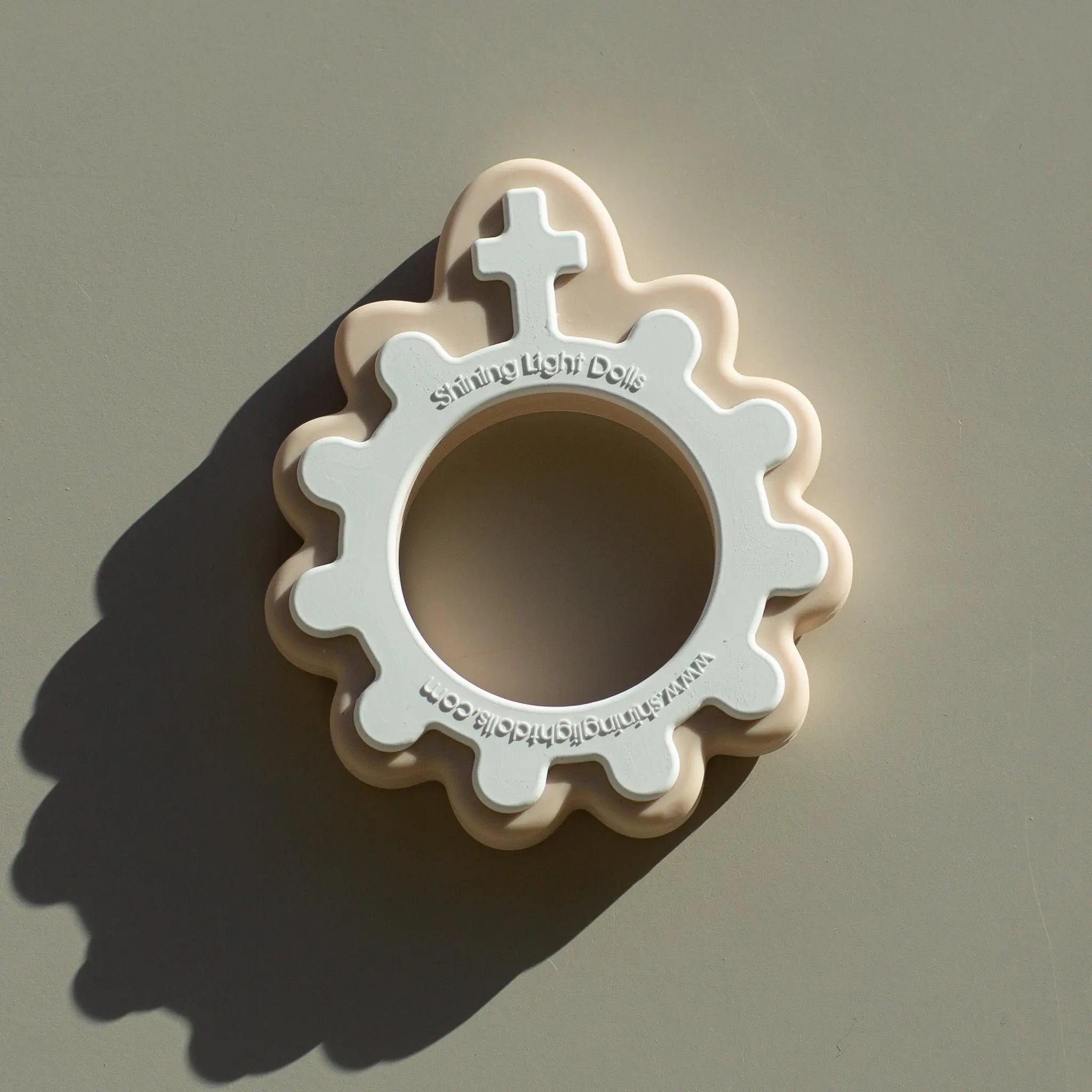 Baby's First Rosary – Lily White Silicone Teether - Shining Light