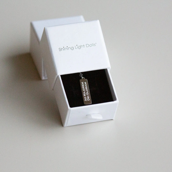 AMDG Medal - 316 Stainless Steel Shining Light Dolls