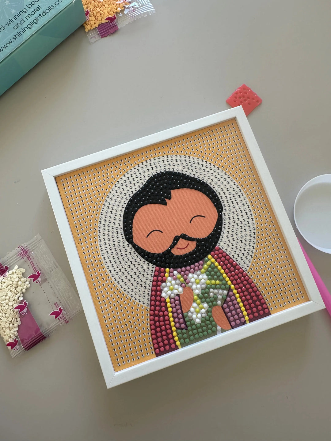 Gem Art Craft Kit St. Joseph Shining Light Dolls