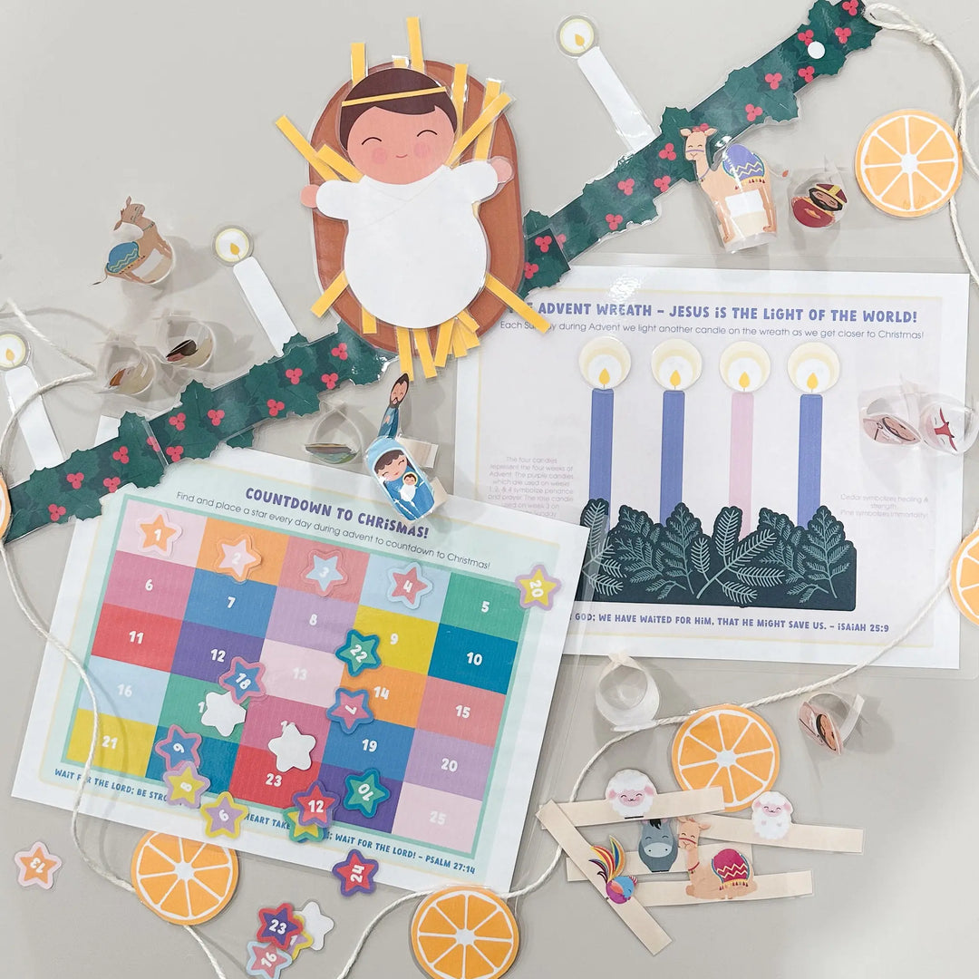 Advent and Christmas Printable Activity Pack