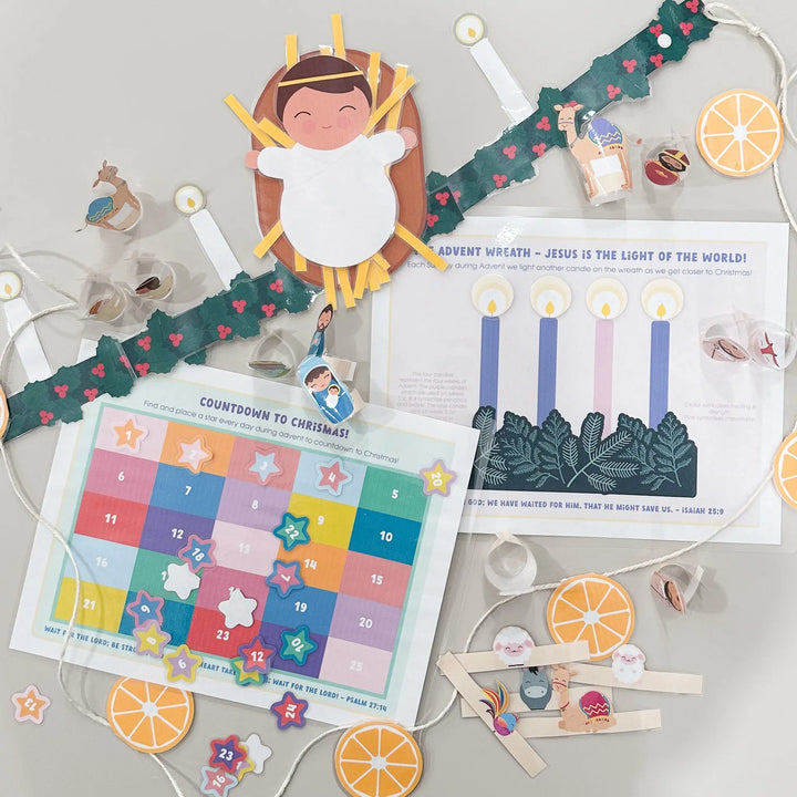 Advent and Christmas Printable Activity Pack