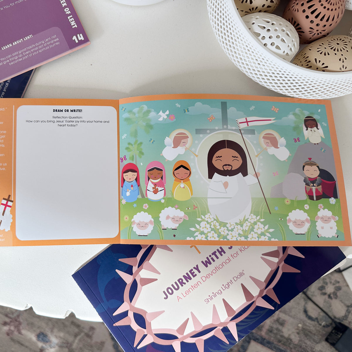 Journey with Jesus - a Lenten Devotional for Kids - Shining Light Dolls