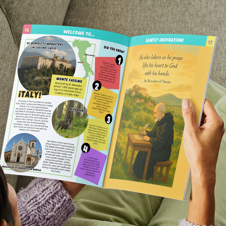 Catholic Kids Club Magazine 1-Year Subscription (12 issues- 1 per month)