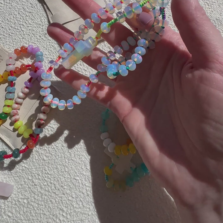 Luminous Opalite Rosary