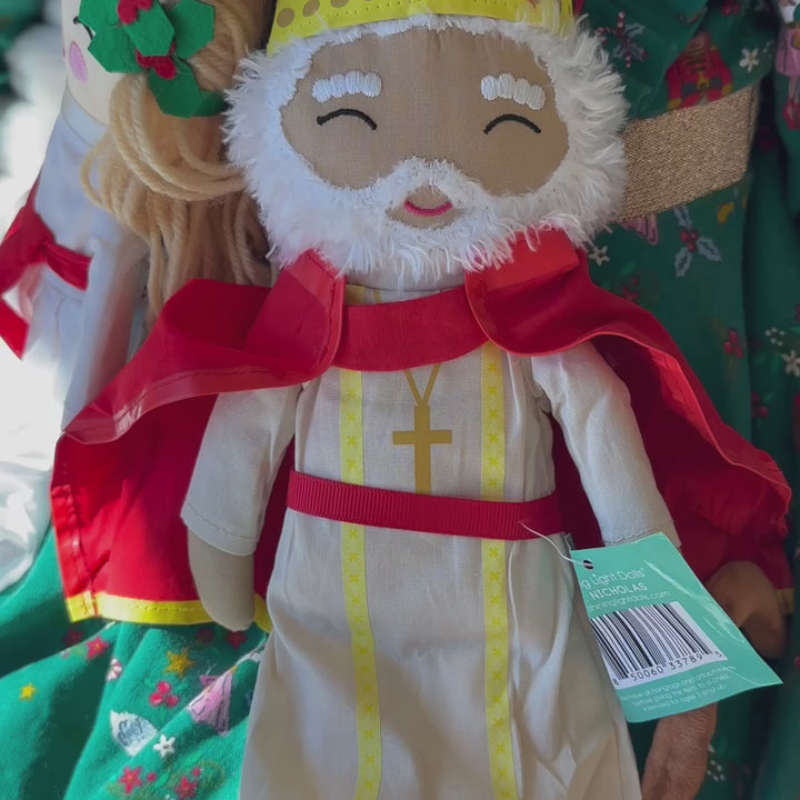 St. Nicholas Rag Doll 12"
