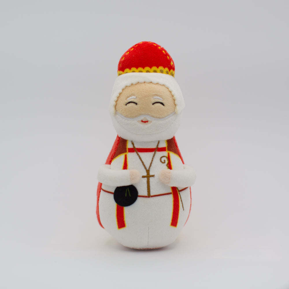 Mini St. Nicholas Plush Doll - Shining Light Dolls