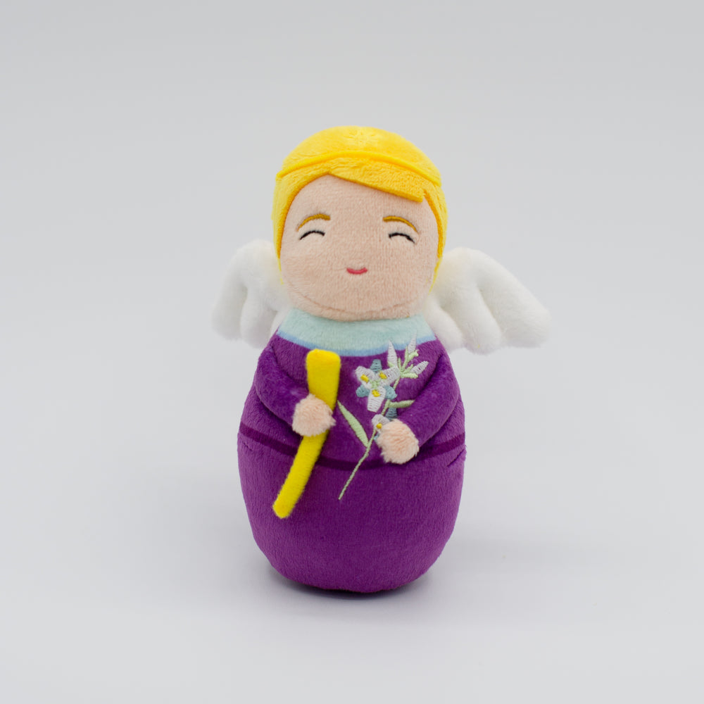 
                  
                    Mini St. Gabriel the Archangel Plush Doll - Shining Light Dolls
                  
                