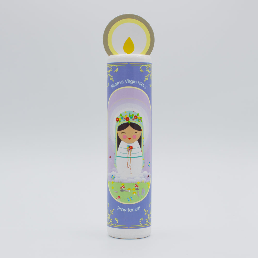 Love & Light Prayer Candle- Blessed Mother