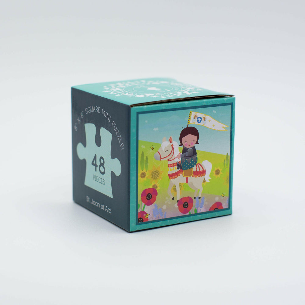 St. Joan of Arc Mini Puzzle - Shining Light Dolls