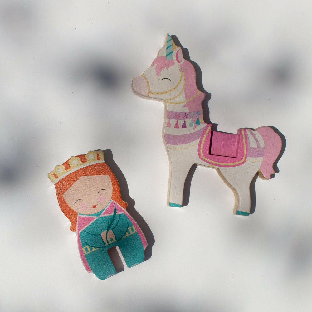 
                  
                    St. Justina of Padua & Unicorn Wooden Set - Shining Light Dolls
                  
                