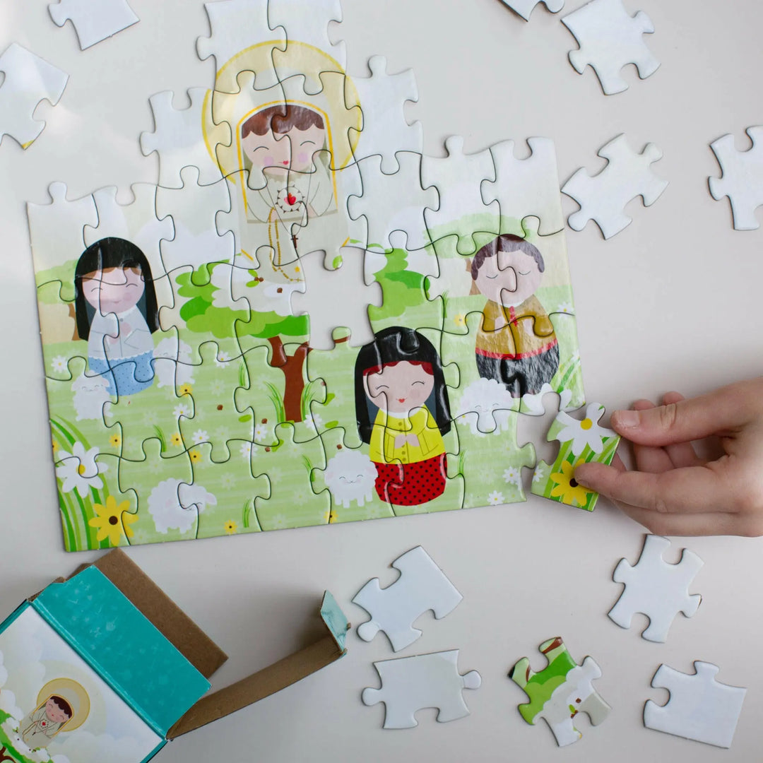 Our Lady of Fatima Mini Puzzle – Shining Light Dolls