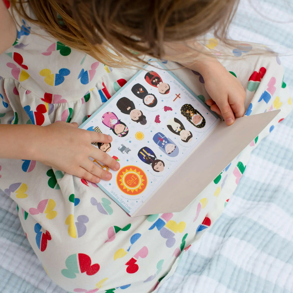Saints of the Month Sticker Book - Shining Light Dolls