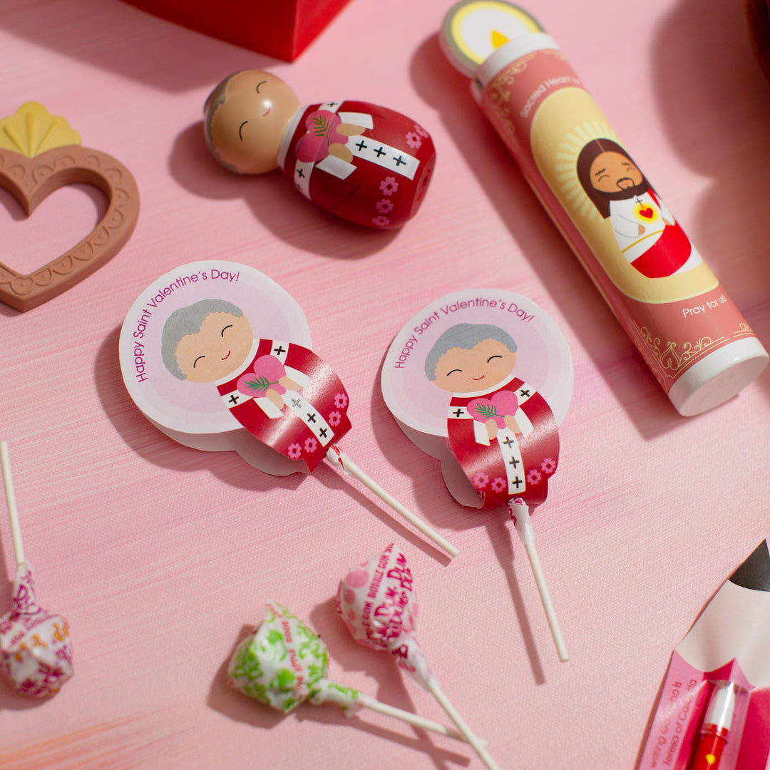 St. Valentine Lollipop Covers! - Digital Download - Shining Light Dolls