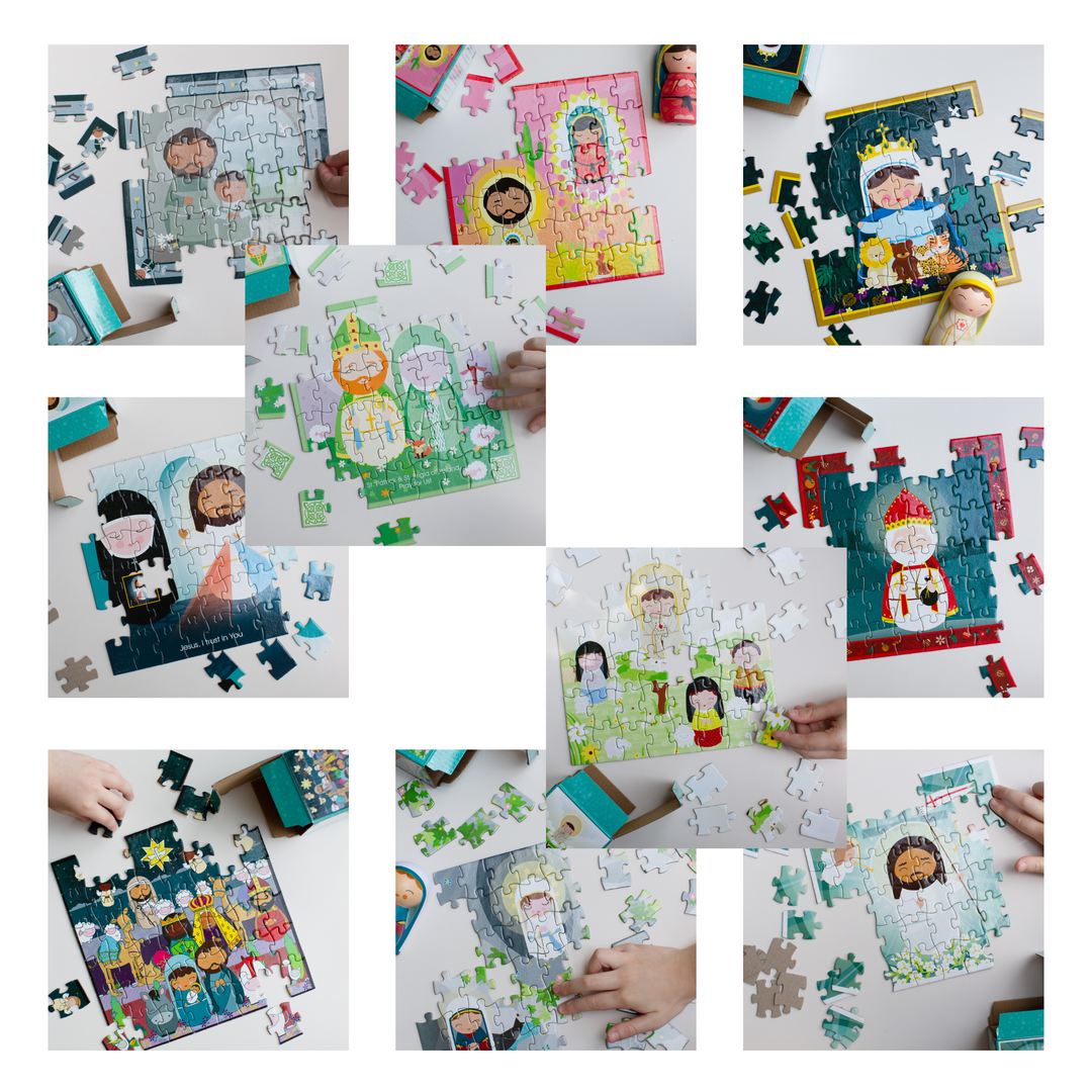 Complete Set of 10 Mini Puzzles! - Shining Light Dolls