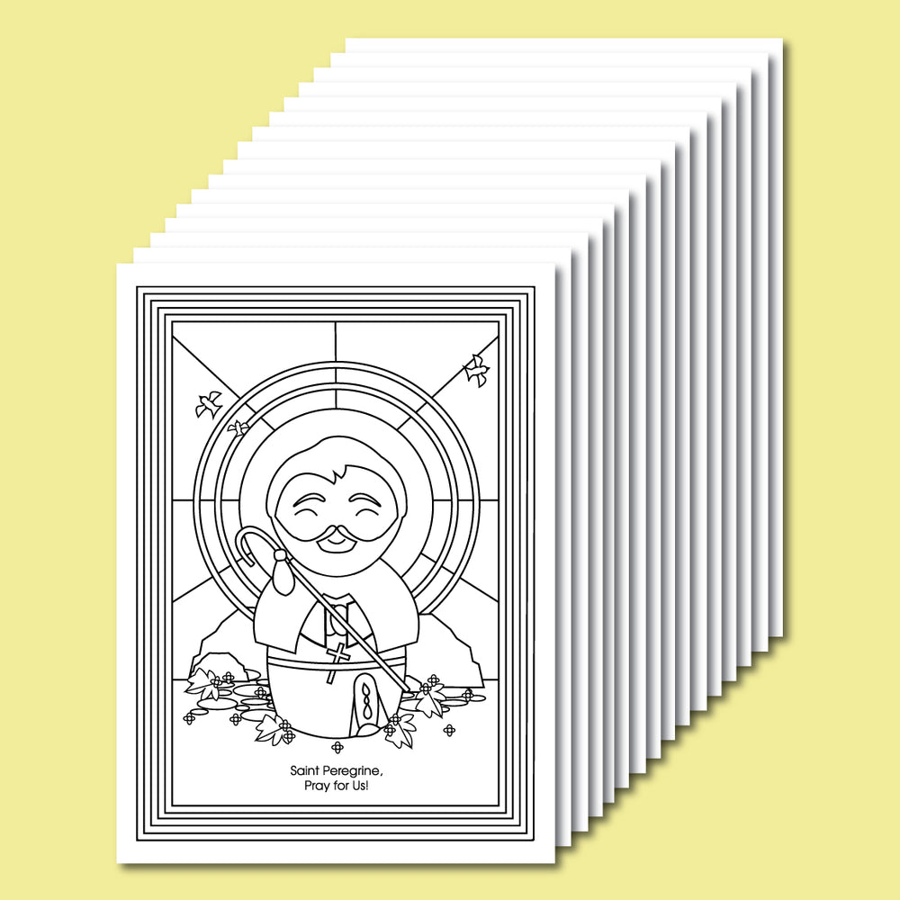 May Saints Coloring Sheets - Digital Download - Shining Light Dolls