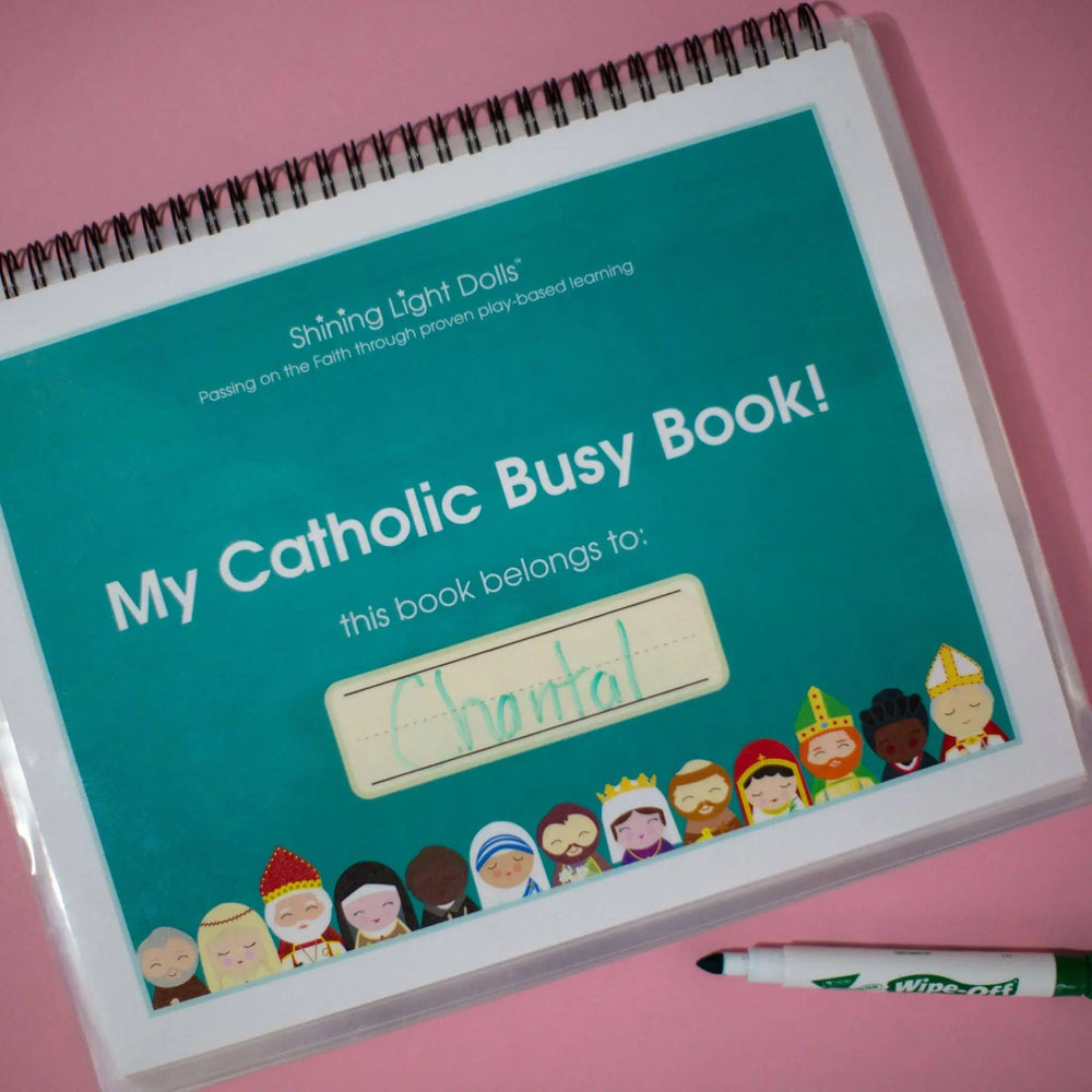 Catholic Kids Busy Book - Digital Download - Shining Light Dolls