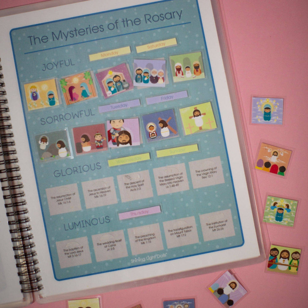 My Catholic Busy Book Reusable Sticker Fun – Shining Light Dolls