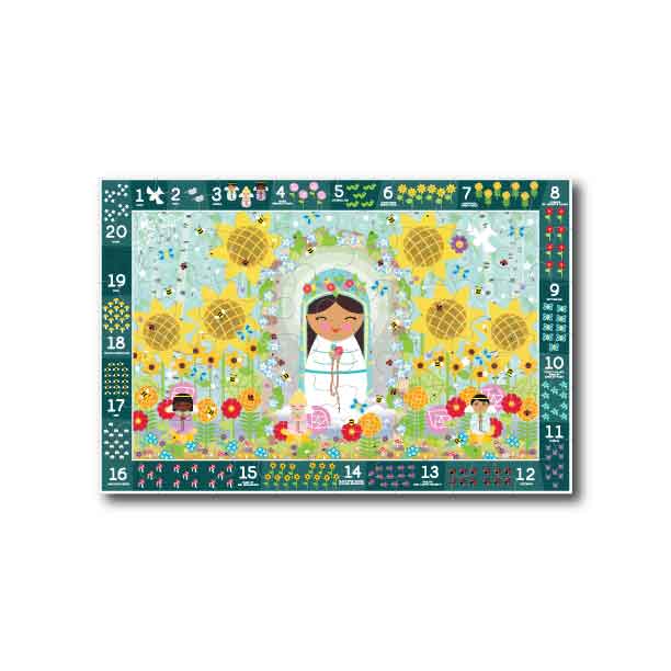 
                  
                    Mary Garden Counting Search & Find Giant Floor Puzzle 24" x 36" - Shining Light Dolls
                  
                
