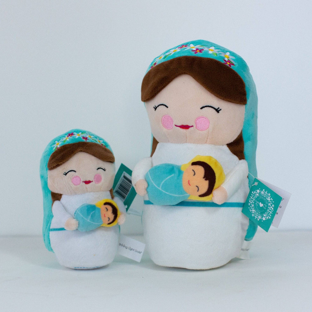 
                  
                    Mini Mother Mary Plush Doll - Shining Light Dolls
                  
                