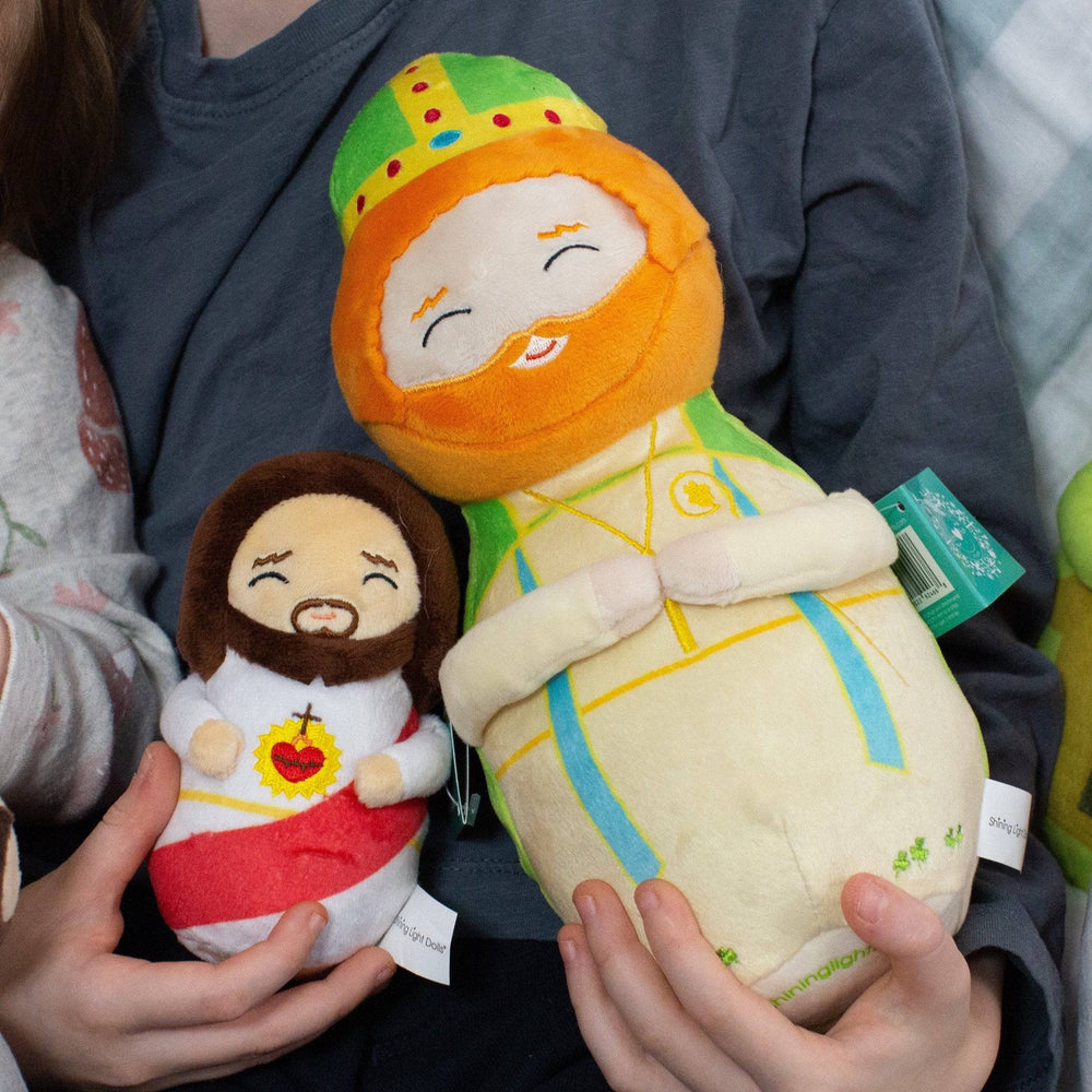 
                  
                    Mini Sacred Heart Jesus Plush Doll - Shining Light Dolls
                  
                