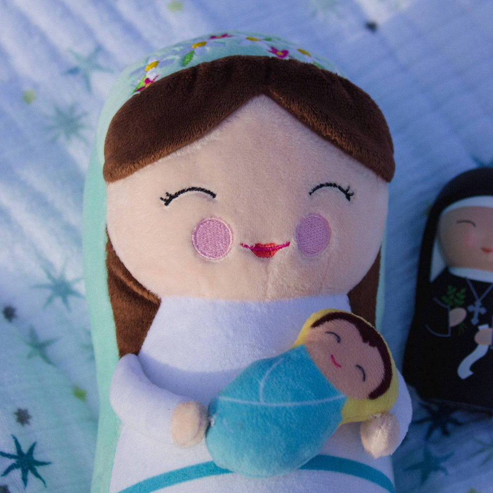 
                  
                    Mother Mary Plush Doll - Shining Light Dolls
                  
                
