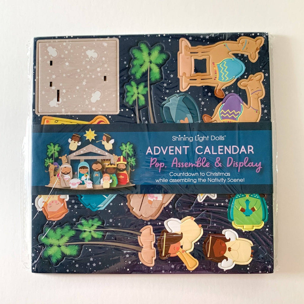 
                  
                    Nativity Advent Calendar - Pop, Assemble & Display! - Shining Light Dolls
                  
                