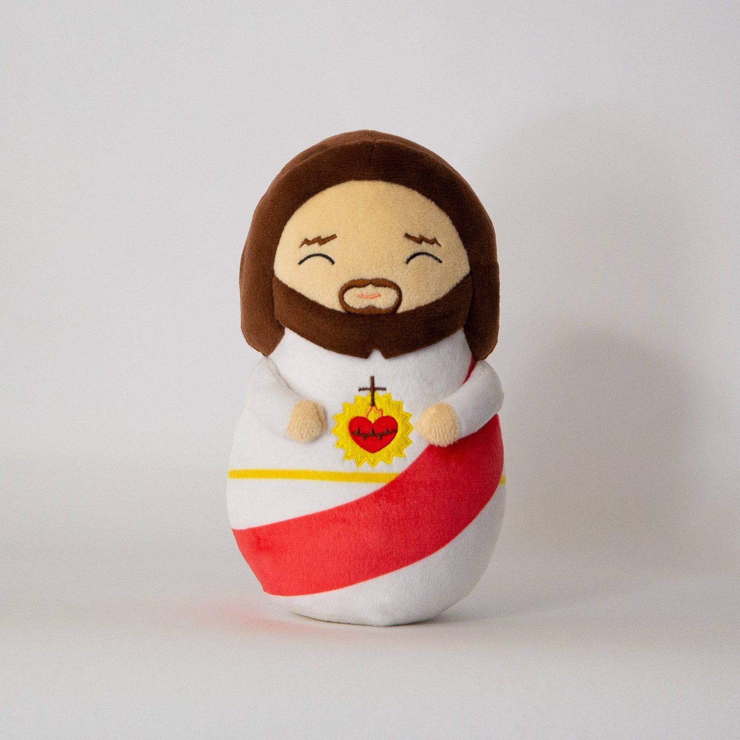 træ klap syv Sacred Heart Jesus Plush Doll – Shining Light Dolls
