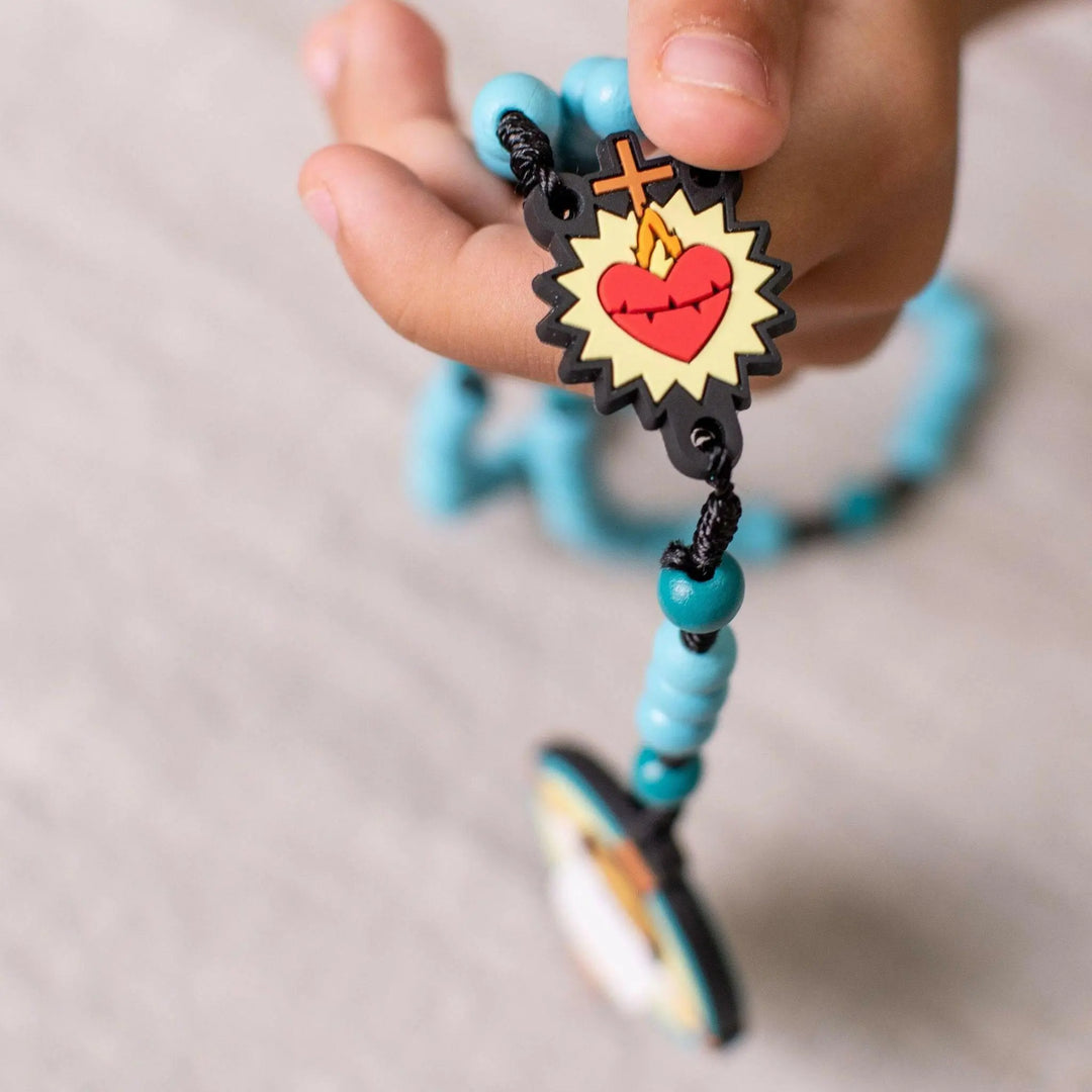 Sacred Heart of Jesus Rosary - Shining Light Dolls