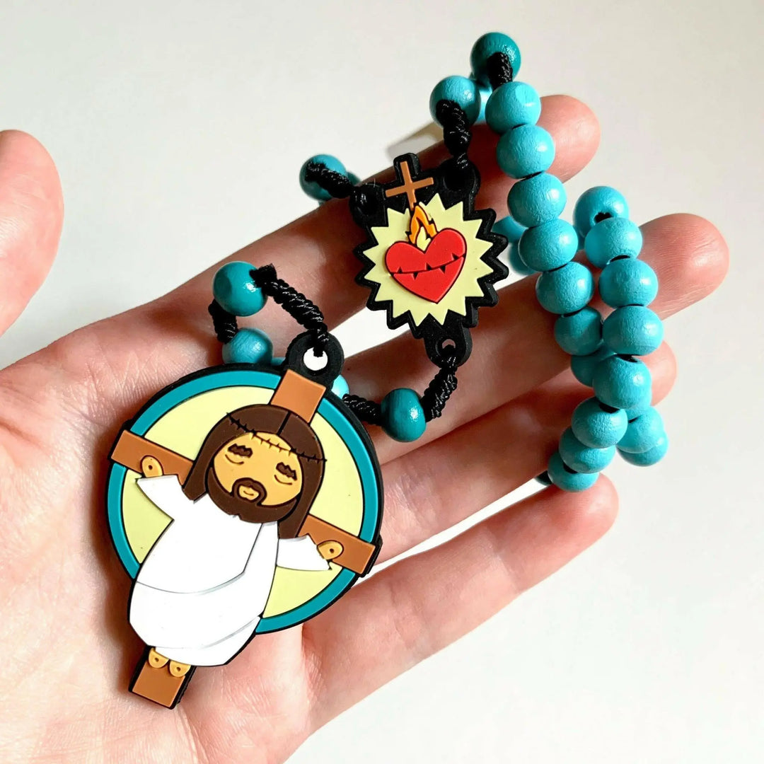 Sacred Heart of Jesus Rosary - Shining Light Dolls