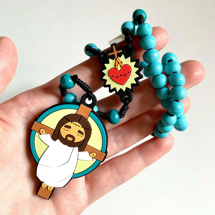 Sacred Heart of Jesus Rosary - Shining Light Dolls