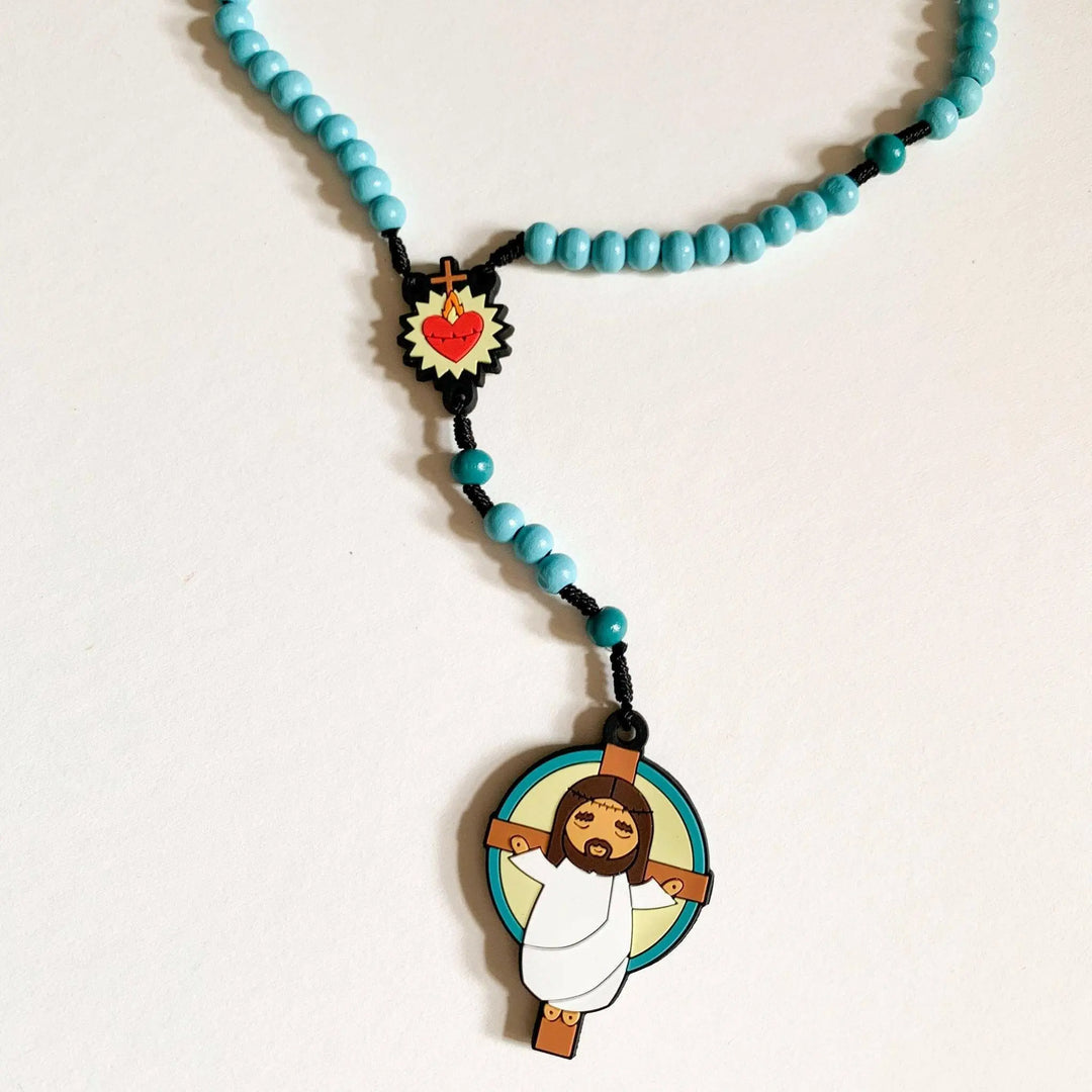 Sacred Heart of Jesus Rosary - Shining Light Dolls