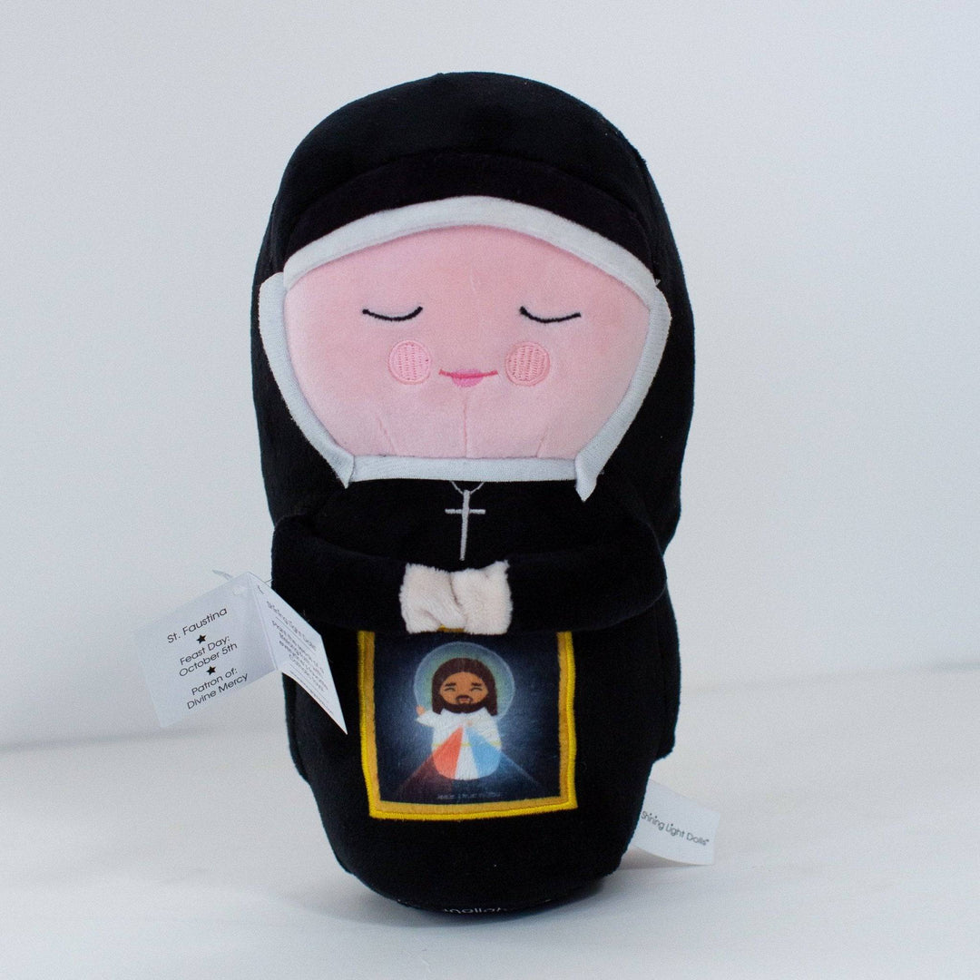 St. Faustina Plush Doll - Shining Light Dolls