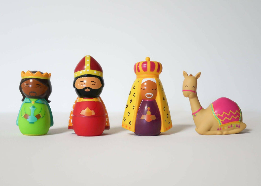 The Three Kings Nativity Playset - Shining Light Dolls