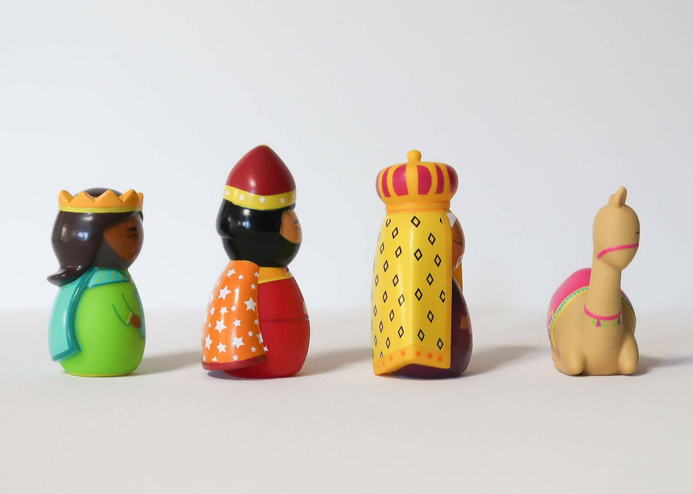 The Three Kings Nativity Playset  Shining Light Dolls   