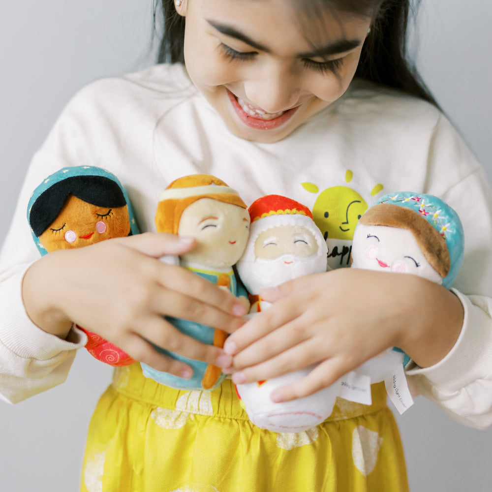 
                  
                    Mini Mother Mary Plush Doll - Shining Light Dolls
                  
                
